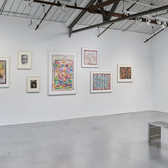 David C. Driskell, Wake up everybody, exhibition view. Courtesy of Jenkins Johnson Gallery
