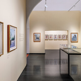 Ottone Rosai, Poet above all else, exhibition view. Courtesy of Museo Novecento