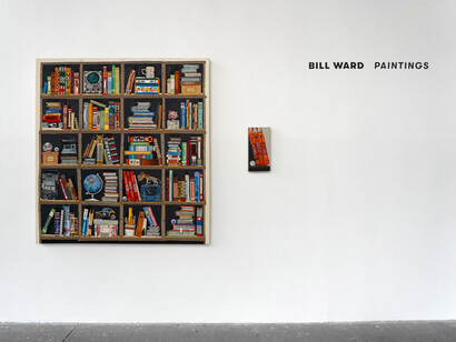 Bill Ward, Paintings, exhibition view. Courtesy of Gallery 16