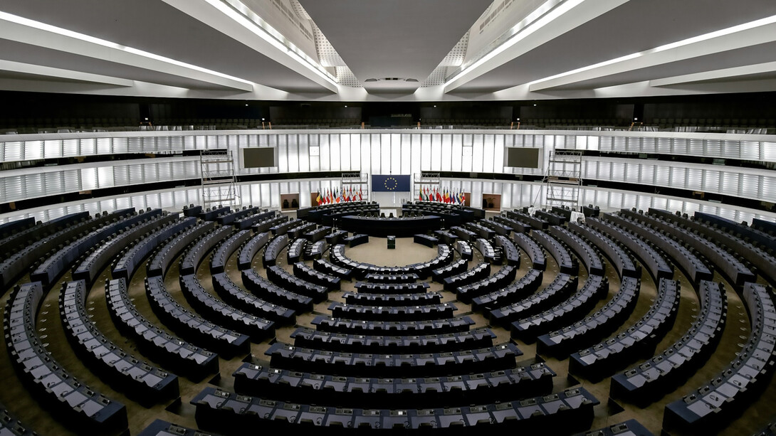 Parlement européen Strasbourg in France, featuring its striking plenary sessions, situated in the vibrant city of Strasbourg, France