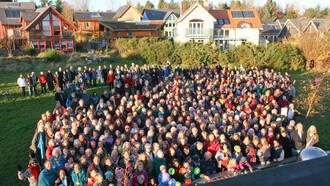 Il Findhorn Community Ecovillage nel nord della Scozia dal 1962