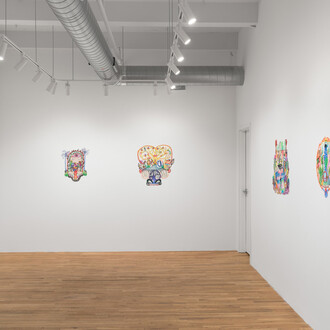 Jesse Harrod, Pet trade, exhibition view. Courtesy of Fleisher/Ollman
