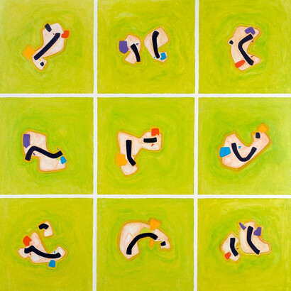 Osvaldo Mariscotti, Verde, from flowers, 2009. Courtesy of Upsilon Gallery