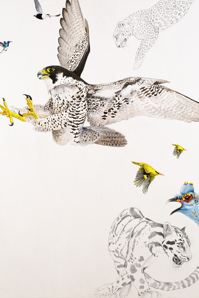 Heimir Bjorgulfsson, Spiked eggnog, 2023. Courtesy of Gerald Peters Gallery