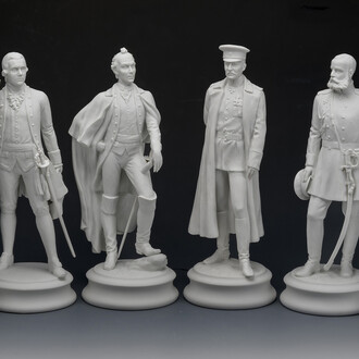 The sculpture of Anatoly Danilov at the Imperial Porcelain Factory: a dialogue through the ages. Courtesy of the State Hermitage Museum
