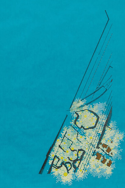 Tiffany Chung, 1946 survey #28–blank space: Hitachi factory, seaside, 2016. Courtesy of Ryan Lee Gallery