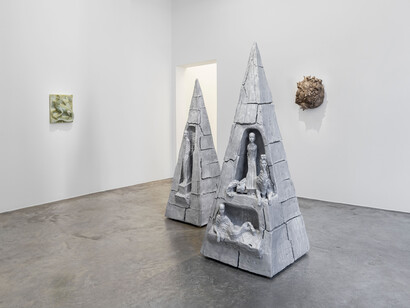 Jean-Marie Appriou, Exonaut horizon, exhibition view. Courtesy of Perrotin Galerie