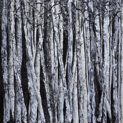 Haleh Mashian, Intertwined in moonlight, 2024. Courtesy of Mash Gallery