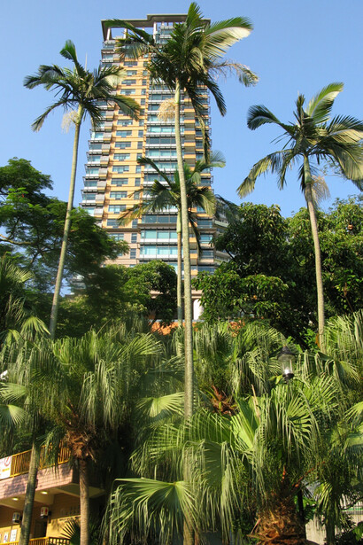 South Bay Beach, località balneare nella parte meridionale di Hong Kong Island