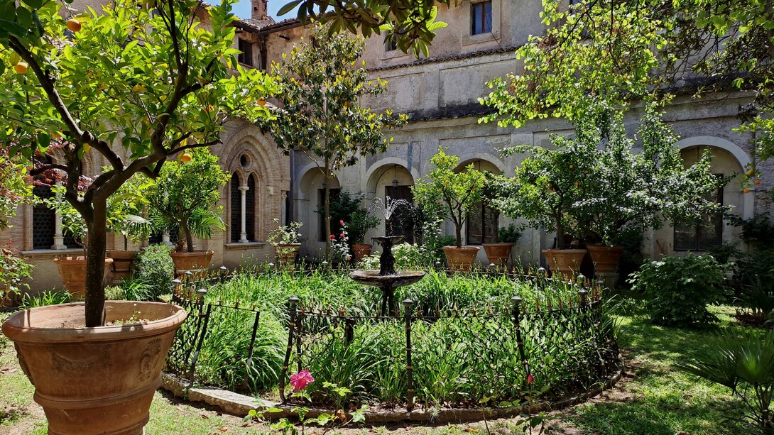 Arsoli (Roma), Castello Massimo, Giardino pensile, ph. Roberto Luciani