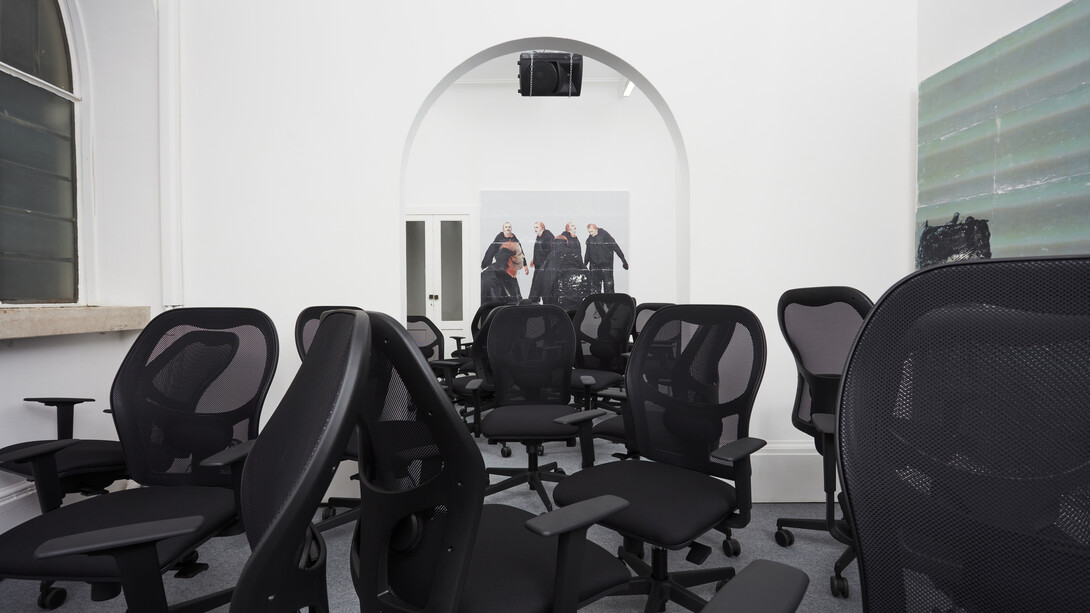 Vladislav Markov, blood thinner, low-dose aspirin, best painkillers for kids, exhibition view. Courtesy of The Address