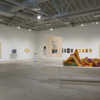 Sandra Vásquez de la Horra, The awake volcanoes, exhibition view. Courtesy of ICA LA