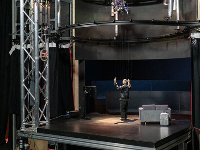 Rimini Protokoll, Alter ego bootleg, exhibition view. Courtesy of Albertinum Museum