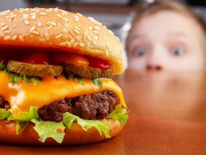 Alimentos poco saludables para los niños