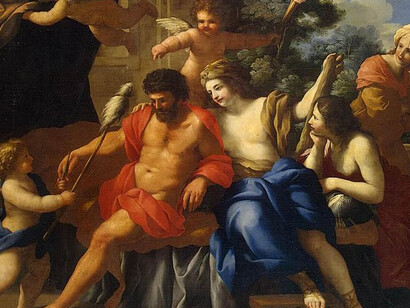 Giovanni Francesco Romanelli, Hercules and Omphale, Hermitage Museum, Russia