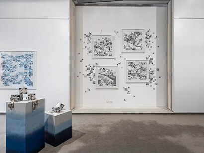 Agustina Chaufan, Conjuro, exhibition view. Courtesy of Praxis Gallery