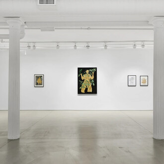 Rosana Paulino, Diálogos do dia e da noite (Dialogues of the day and of the night), exhibition view. Courtesy of Mendes Wood DM