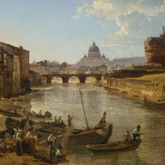 S.F. Shchedrin, New Rome. Castel Sant’ Angelo (detail) 1824. Courtesy of the New Tretyakov Gallery
