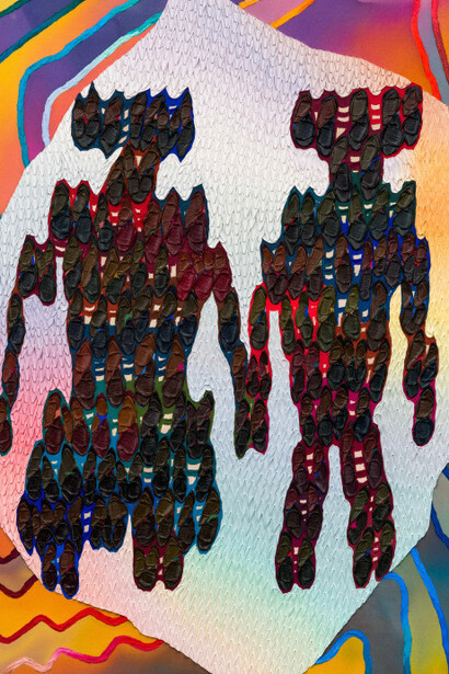 Ishi Glinsky, Gravitationally stable under particular circumstances, 2024. Courtesy of P·P·O·W Gallery