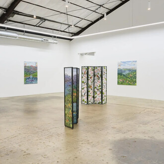 Howard Fonda, To be grass upon the hills, exhibition view. Courtesy of the Pit