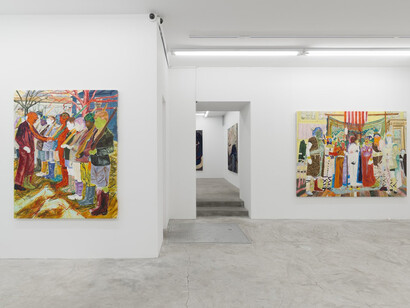 Farley Aguilar, Haunted futures, exhibition view. Courtesy of Lyles & King