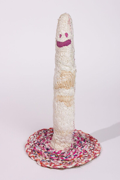 Kathleen Henderson, Soft power / Rug #1, 2021. Courtesy of Anglim/Trimble Gallery