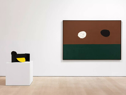 Adolph Gottlieb, Vital images, exhibition view. Courtesy of Pace Gallery