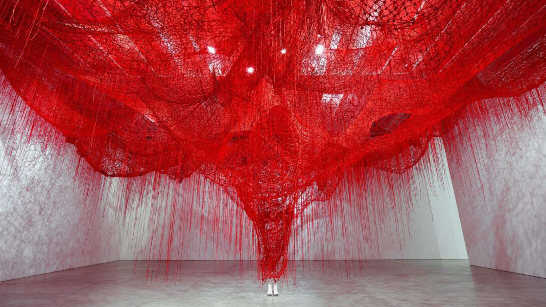 Chiharu Shiota. Courtesy of Blain Southern Gallery