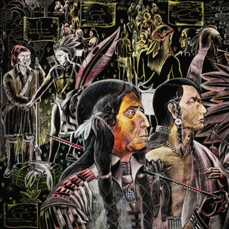 1701 - The Great Peace of Montréal. Courtesy of Pointe-à-Callière