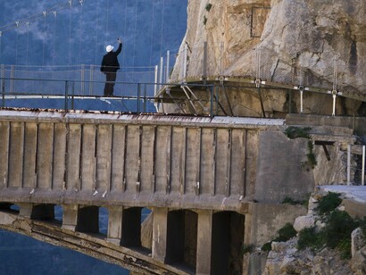 Puente en el Caminito del Rey