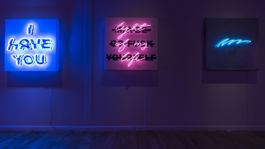 Gas Light Love Bomb. Courtesy of k contemporary