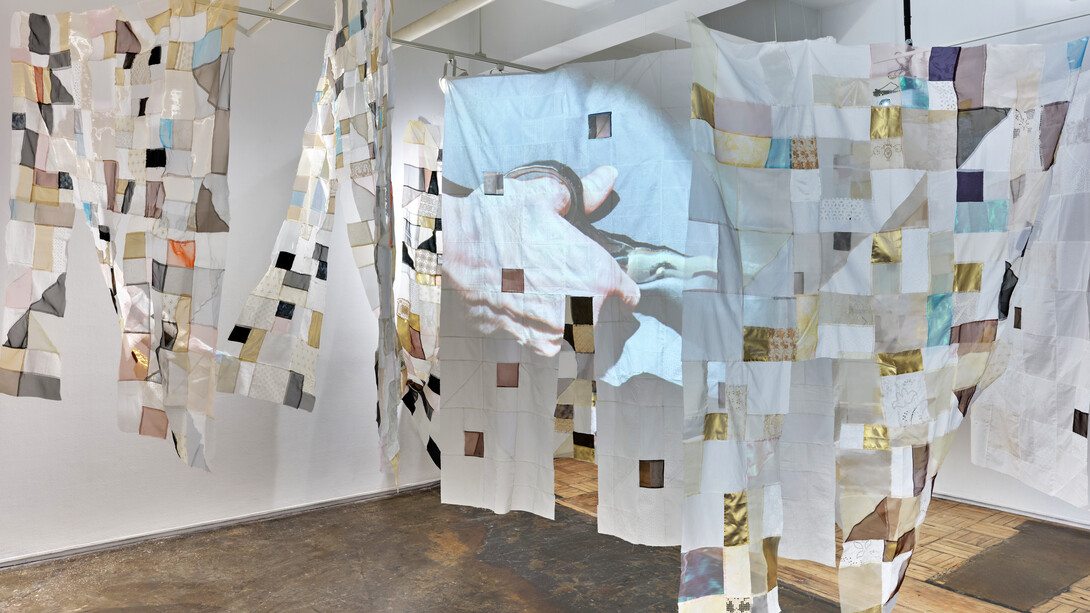 Holly Wong, Mending body/Mending mind, exhibition view. Courtesy of A.I.R. Gallery