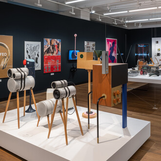 Pling! Sound and design, exhibition view. Courtesy of Museum für Gestaltung