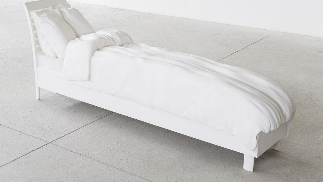Erwin Wurm, attic - brain - rain, 2014, Polyester, 80 x 45 x 215 cm, Ed. 1 of 5, Courtesy Galerie Thaddaeus Ropac, Paris/Salzburg © Erwin Wurm, Photo: Eva Würdinger