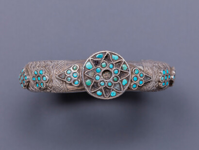 Owned by Emily Ruete (Princes Sayyida Salama bint Said of Zanzibar), Anklet, 19th century. Courtesy of The State Hermitage Museum