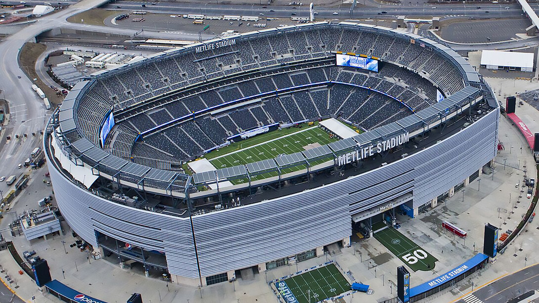 MetLife Stadium is an open-air multi-purpose stadium at the Meadowlands Sports Complex in East Rutherford, New Jersey, United States