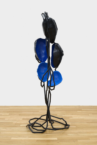 Indrikis Gelzis, How I yellow, is how I green, is where I blue, 2024. Courtesy of Polina Berlin Gallery. Photo by Steven Probert