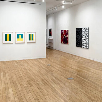 Fernando Varela and Carmen Herrera, Form and void, exhibition view. Courtesy of Upsilon Gallery