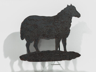 Artist unidentified, Sheep, n.d. Courtesy of the Colby College Museum of Art