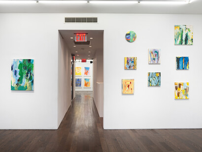 Wallace Whitney, The rich hour, exhibition view. Courtesy of Ceysson and Bénétière