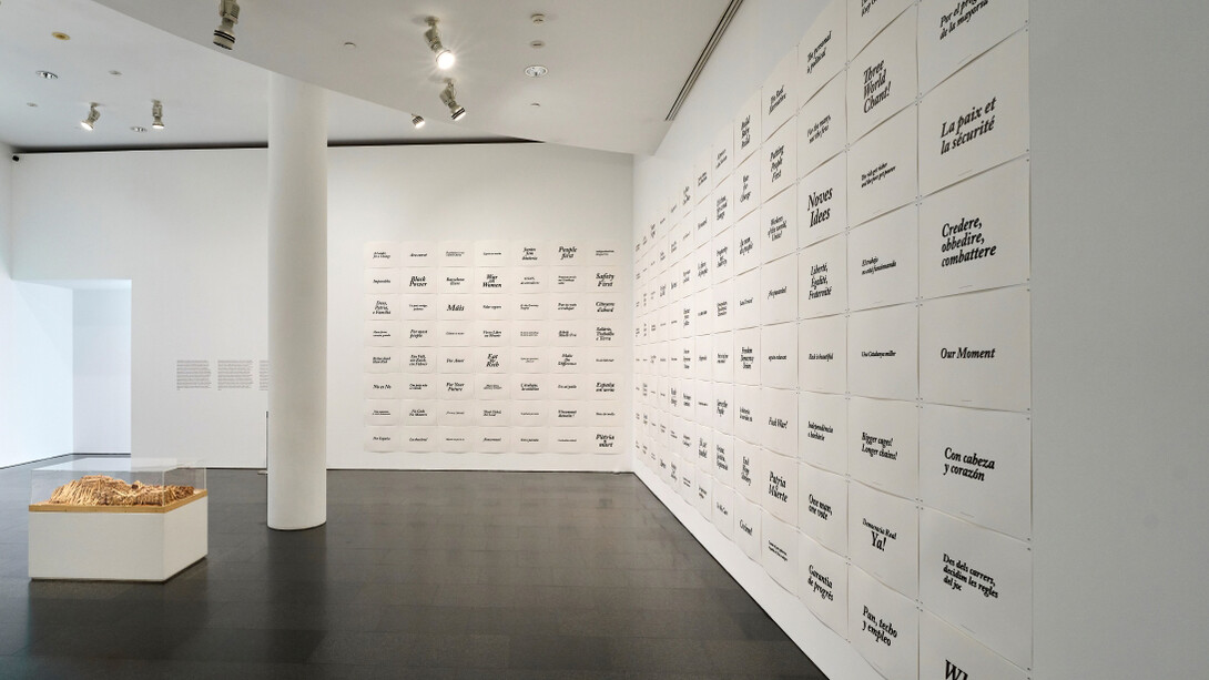 Various artists, MACBA Collection. Prelude. Poetic Intention, exhibition view. Courtesy of Museu d'Art Contemporani de Barcelona