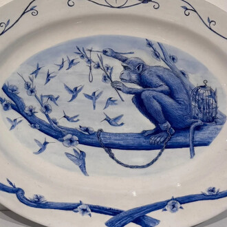 Gil Batle, Bird trap (detail), 2024. Courtesy of Catharine Clark Gallery