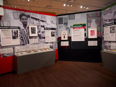 Various artists, Designing for change Chicago protest art of the 1960s–70s, exhibition view. Courtesy of the Chicago History Museum
