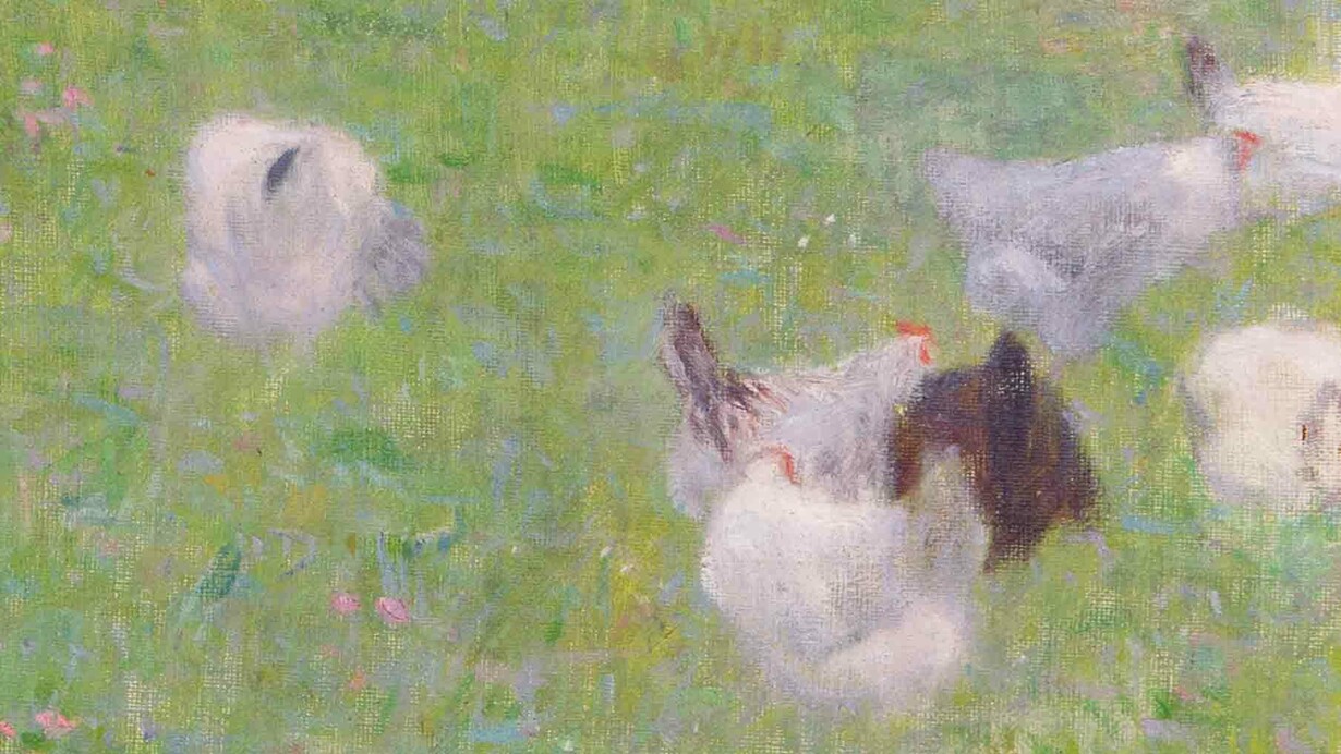 Gustav Klimt, Nach dem regen (detail), 1898. Courtesy of Lower Belvedere