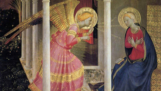 Annunciazione of Beato Angelico, in the Diocesano Museum of Cortona