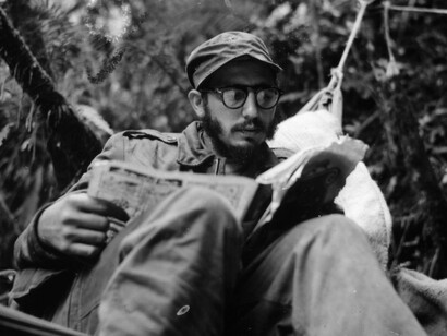 A young Fidel Castro