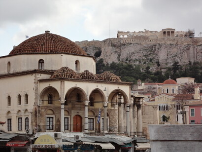 Atenas. Mezquita de Tzisdarakis, Monastiraki