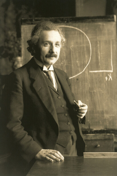 F. Schmutzer, Ritratto di Albert Einstein, 1921