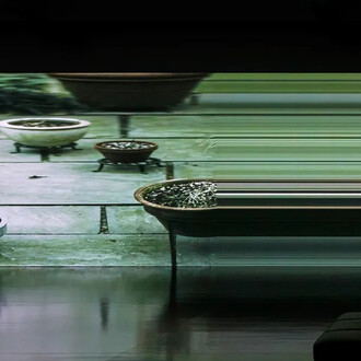 Ryuichi Sakamoto, seeing sound, hearing time, exhibition view. Courtesy of M+ Museum