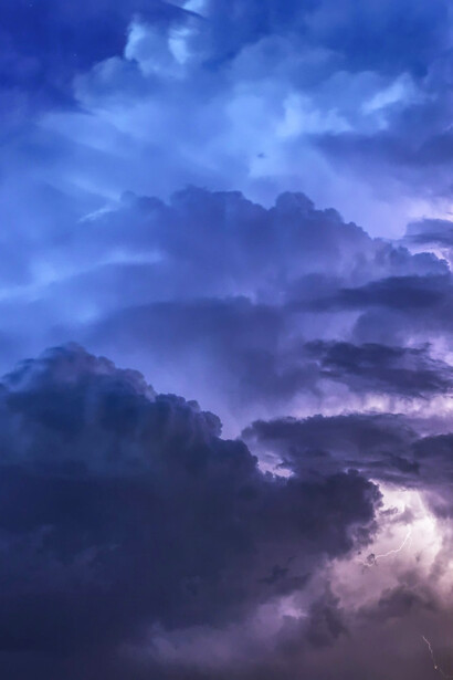 The beautiful cloudy sky invites introspection; we all experience these instances we might label as “magical"